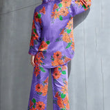 Zinnia Collar Shirt Set Namrata Joshipura