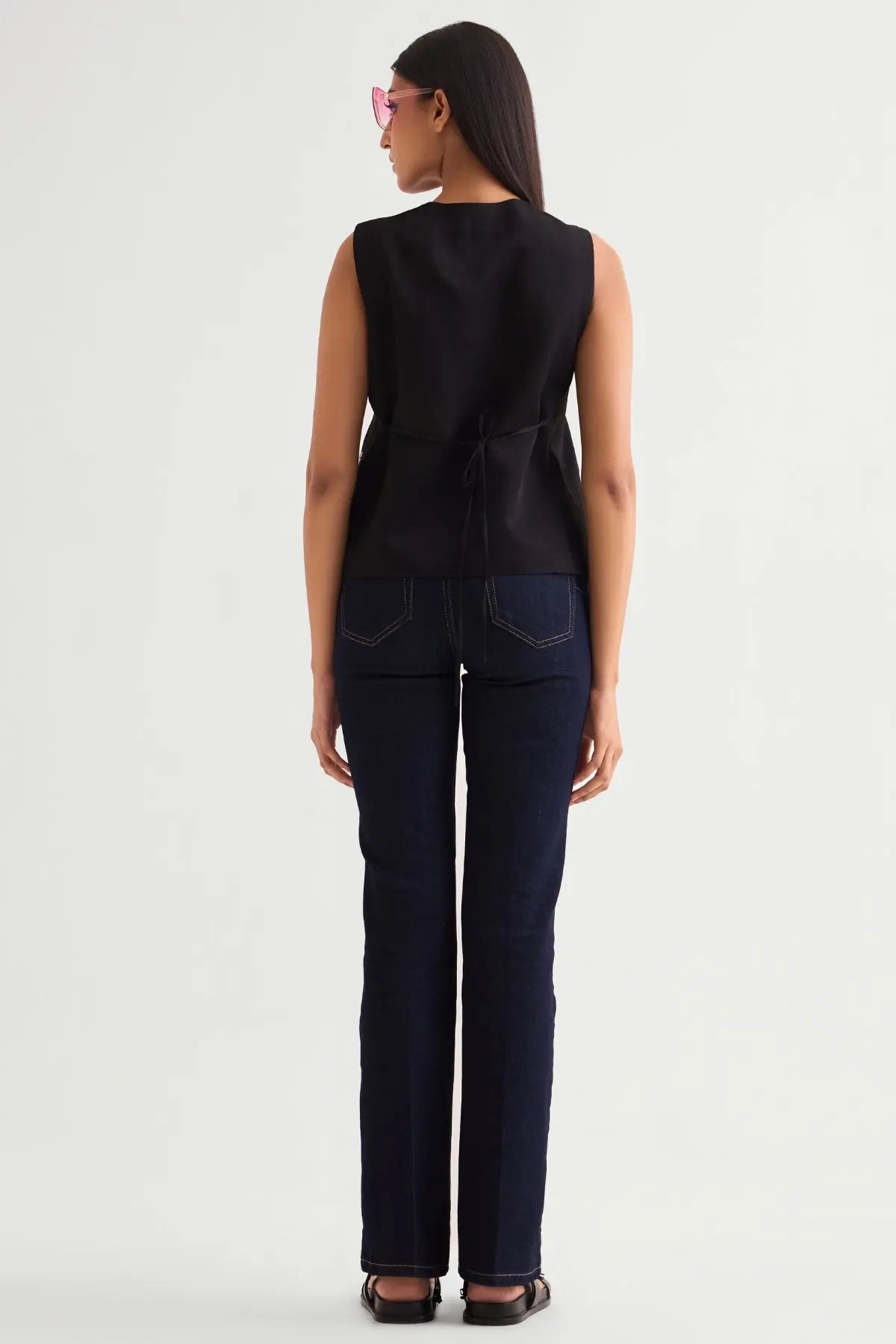 Gloria Sleeveless Jacket Vest Namrata Joshipura Online