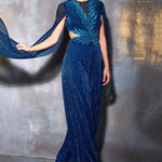 Cordelia Cape Sleeve Jumpsuit Namrata Joshipura