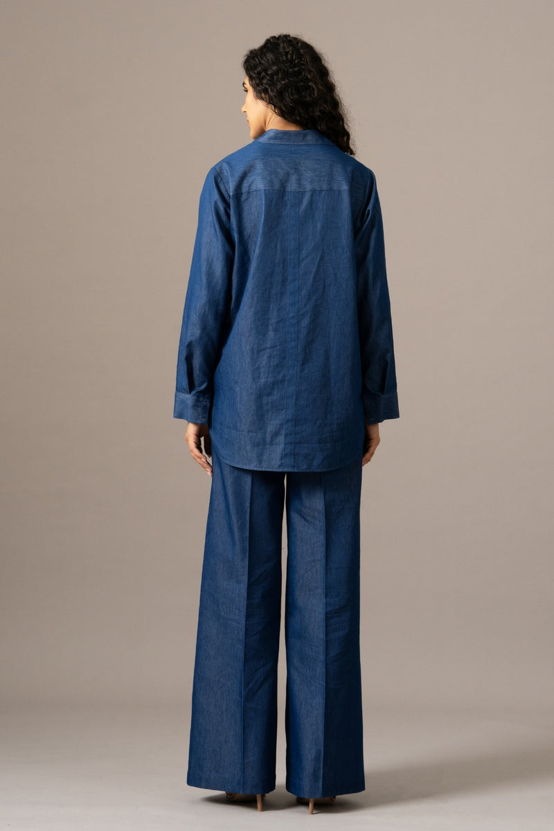 Poppy Flower Emb Shirt