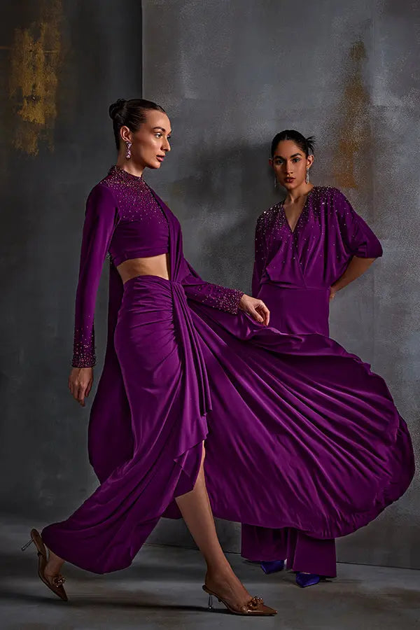 Trinket Overlap Jumpsuit Namrata Joshipura