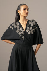 Moonflower Box Pleat Jumpsuit