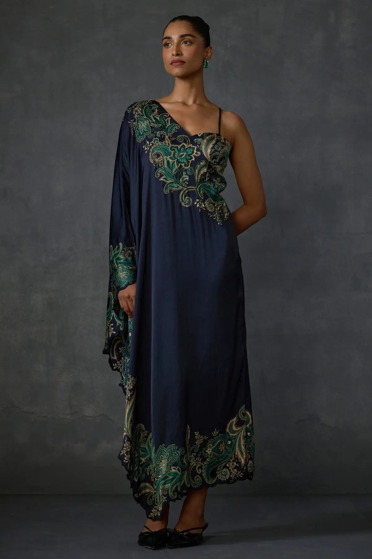 Paisley One Offshoulder Dress Namrata Joshipura Online