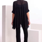 Metallic Pearl Gathered Top Namrata Joshipura