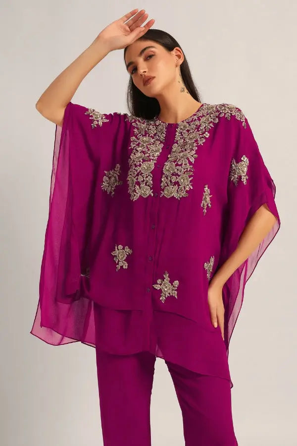 Amara Double Layer Co-ordset Namrata Joshipura Online