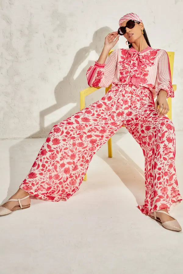 Eden Tie Up Jumpsuit Namrata Joshipura