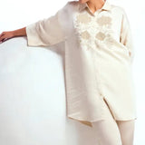 Hibiscus Shimmer Co-ord Set Namrata Joshipura