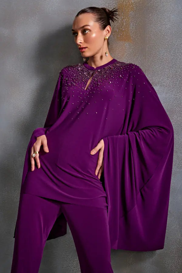 Trinket Batwing Cape Set Namrata Joshipura