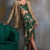 Bell Flower Jacket Set Namrata Joshipura