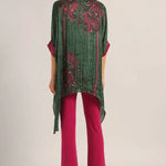 PAISELY CRINKLE HANDKERCHIEF TUNIC Namrata Joshipura Online