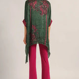 PAISELY CRINKLE HANDKERCHIEF TUNIC Namrata Joshipura Online