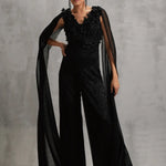 Hana Draped Sleeves Jumpsuit Namrata Joshipura
