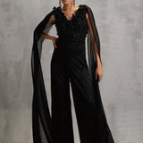 Hana Draped Sleeves Jumpsuit Namrata Joshipura