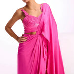 Rosa Baroque Drape Saree Namrata Joshipura