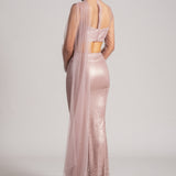 PEARL METEOR MERMAID DRAPE EMBELLISHED SAREE