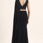 Rosette Flare Drape Saree Namrata Joshipura Online