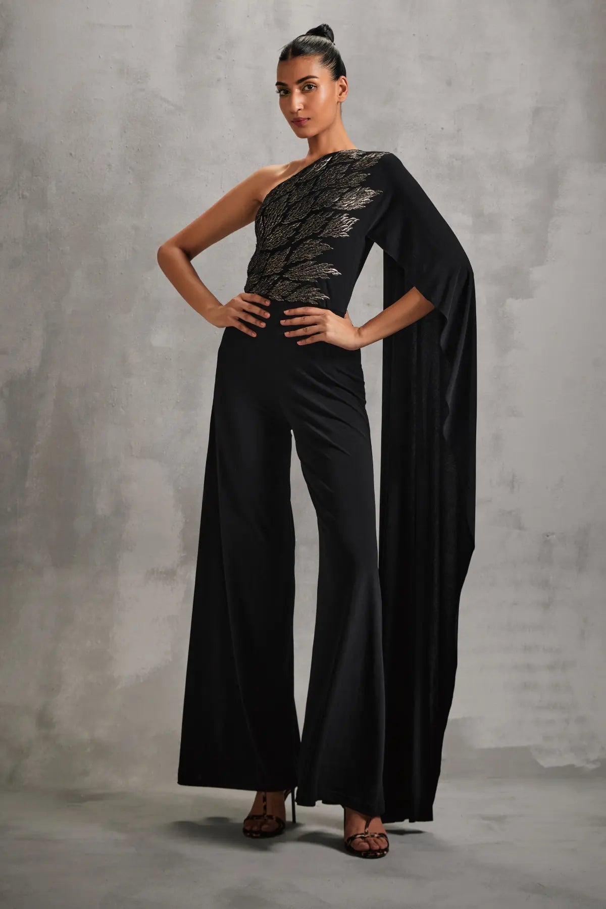 Blaze One Shoulder Jumpsuit Namrata Joshipura