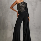 Blaze One Shoulder Jumpsuit Namrata Joshipura