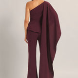 SILVER DUST PEPLUM TOP WITH SHARARA Namrata Joshipura Online