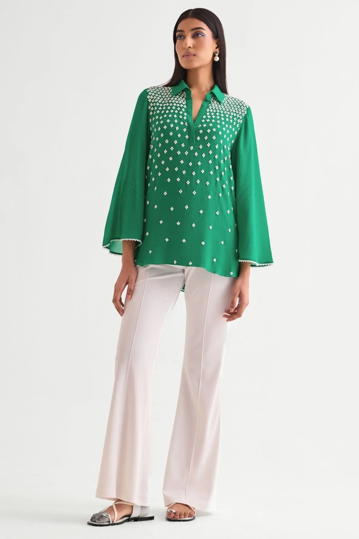Mila Bell Sleeves Top Namrata Joshipura Online