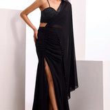 Metallic Cord Drape Saree Namrata Joshipura