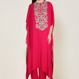 AMARA INTRICATE YOKE KAFTAN WITH PANTS Namrata Joshipura Online