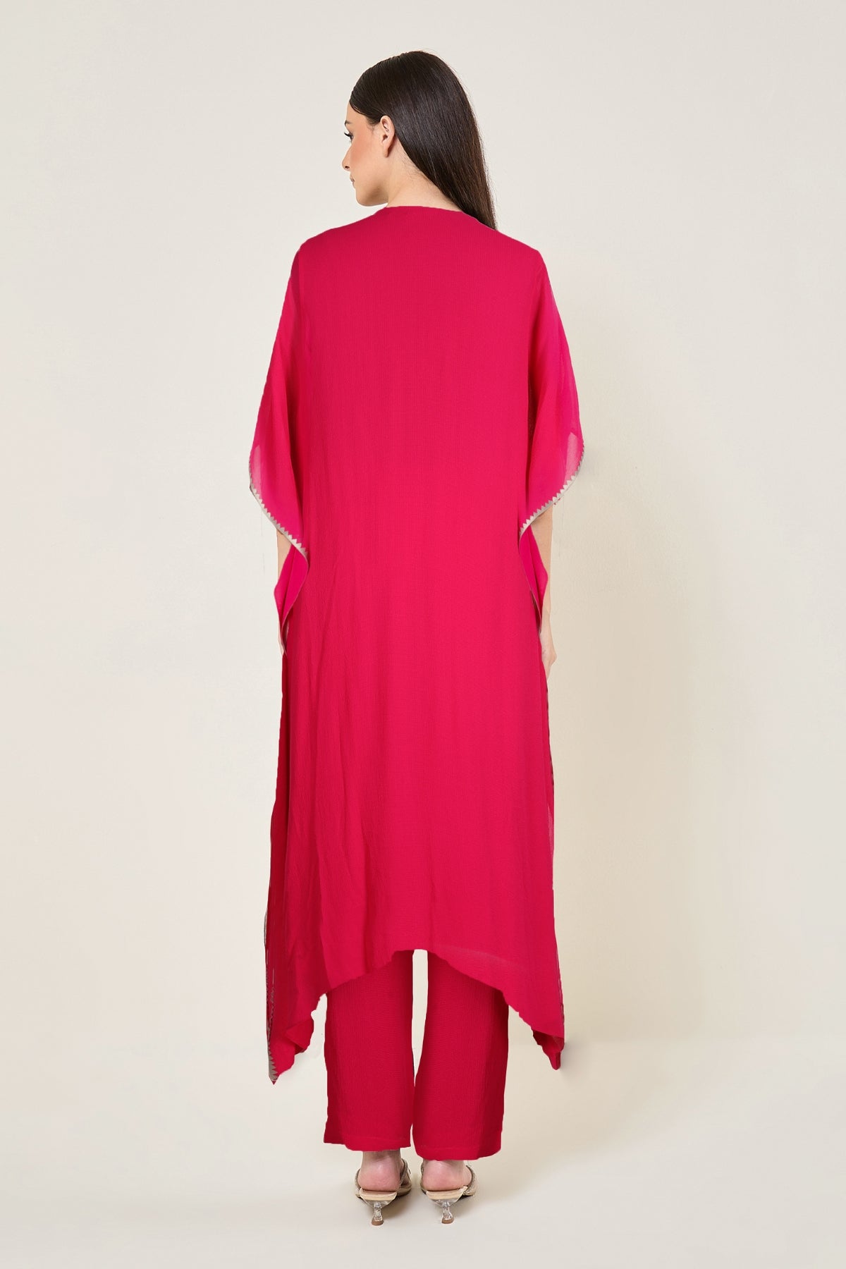 AMARA INTRICATE YOKE KAFTAN WITH PANTS Namrata Joshipura Online