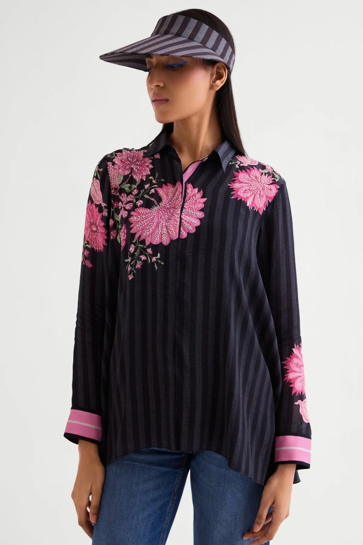 Floret Hankerchief Shirt Namrata Joshipura Online