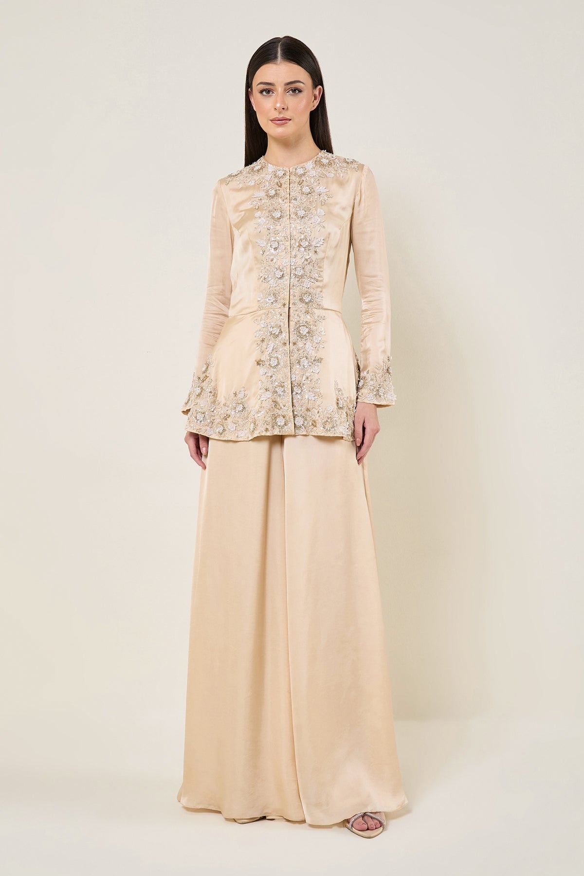 Amara Peplum Top With Sharara Pants Namrata Joshipura Online