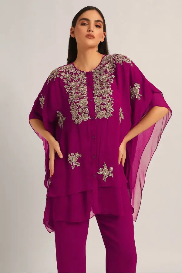 Amara Double Layer Co-ordset Namrata Joshipura Online