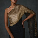 Bark One Offshoulder Chic Gown Namrata Joshipura Online