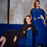 Crystal Square Cut Out Gown Namrata Joshipura