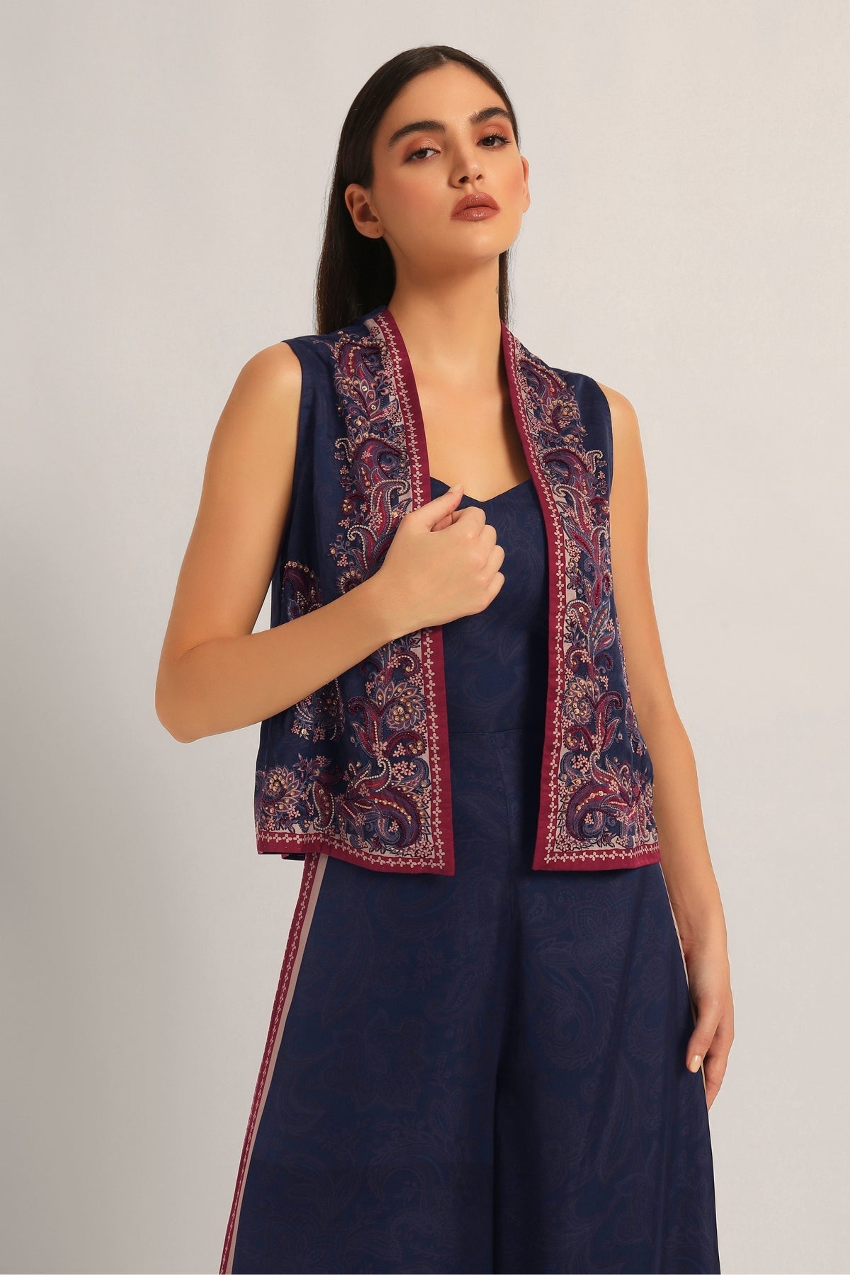 PAISEY PRINTED JUMPSUIT Namrata Joshipura Online