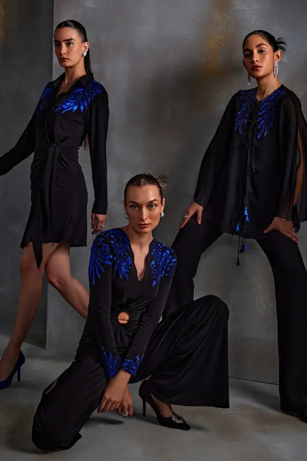 Autumn Fern Gather Jumpsuit Namrata Joshipura