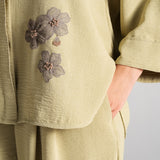 MOON PETAL FRONT OPEN CO-ORD SETS