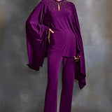 Trinket Batwing Cape Set Namrata Joshipura