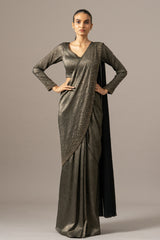 STAR GAZE CRUSTED SAREE