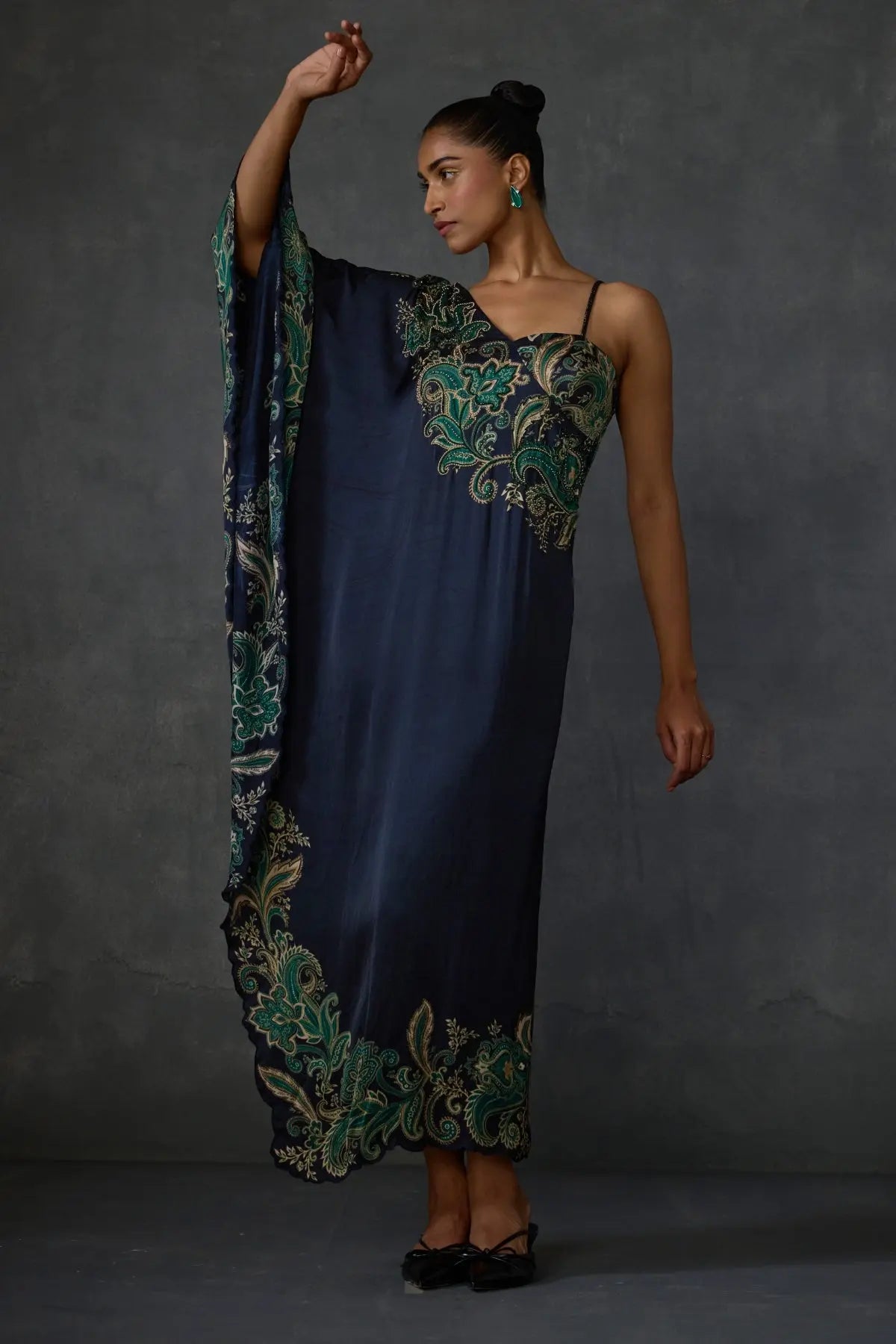Paisley One Offshoulder Dress Namrata Joshipura Online