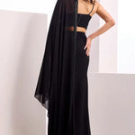 Metallic Cord Drape Saree Namrata Joshipura