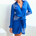 Arabella Side Tie Dress Namrata Joshipura