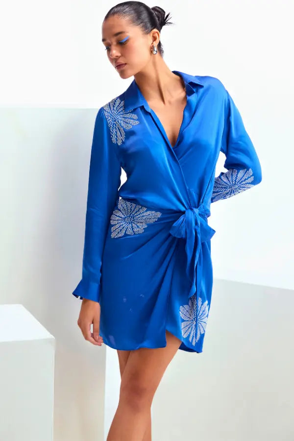 Arabella Side Tie Dress Namrata Joshipura