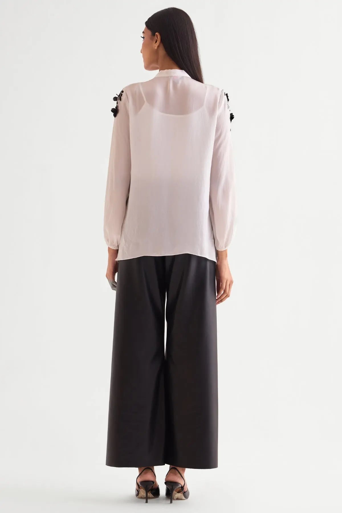 Scrunchy Handkerchief Front Tie Top Namrata Joshipura Online