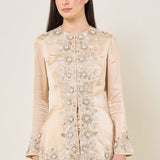 Amara Intricate Jacket With Drape Skirt Namrata Joshipura Online