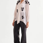 Scrunchy Handkerchief Front Tie Top Namrata Joshipura Online
