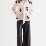 Scrunchy Handkerchief Front Tie Top Namrata Joshipura Online