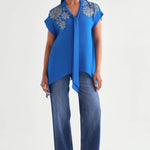 Zoey Handkerchief Front Tie Top Namrata Joshipura Online