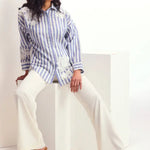 Dahlia Stripes Boxy Shirt Namrata Joshipura