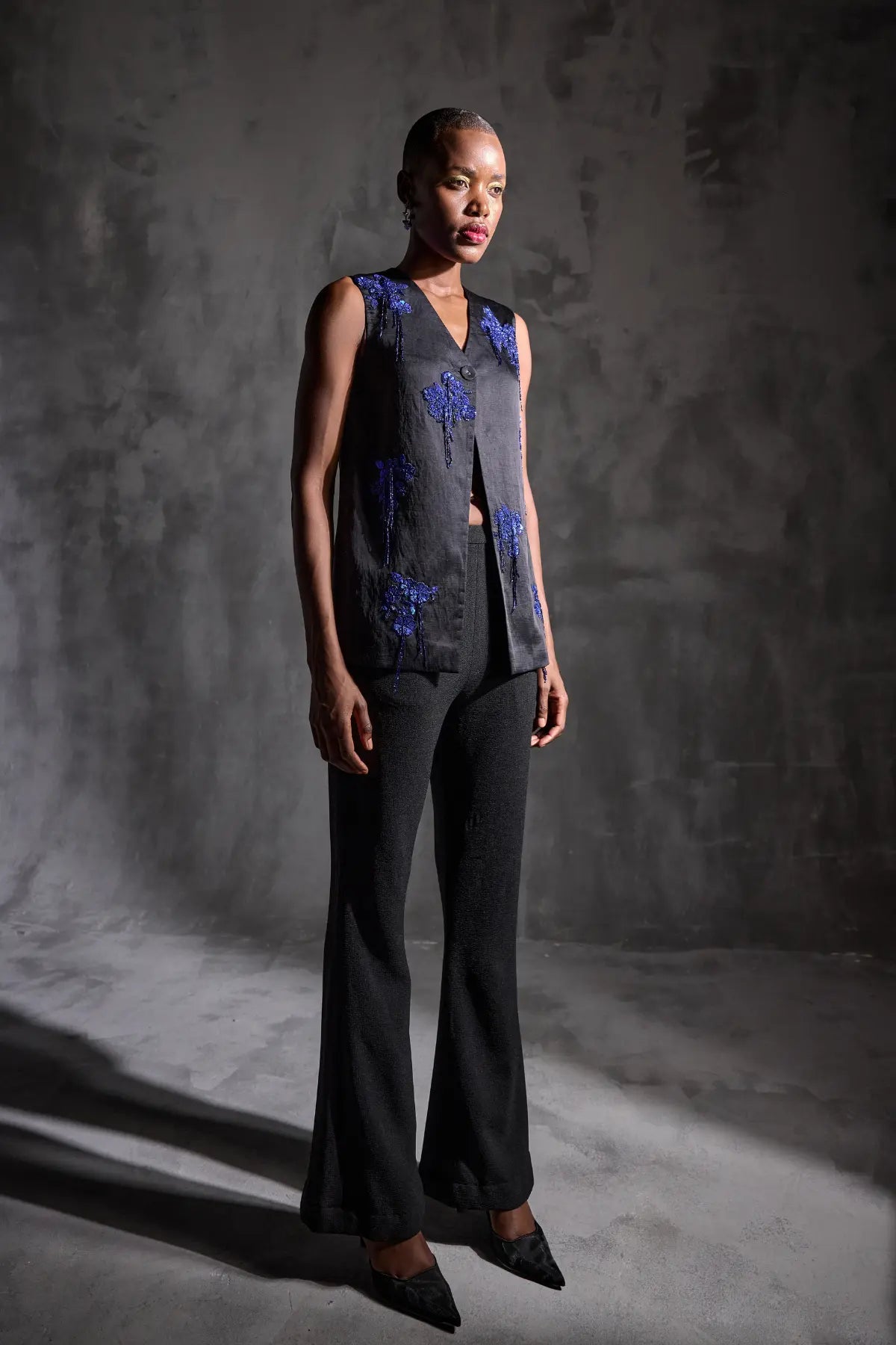 Rosette One Button Jacket Namrata Joshipura