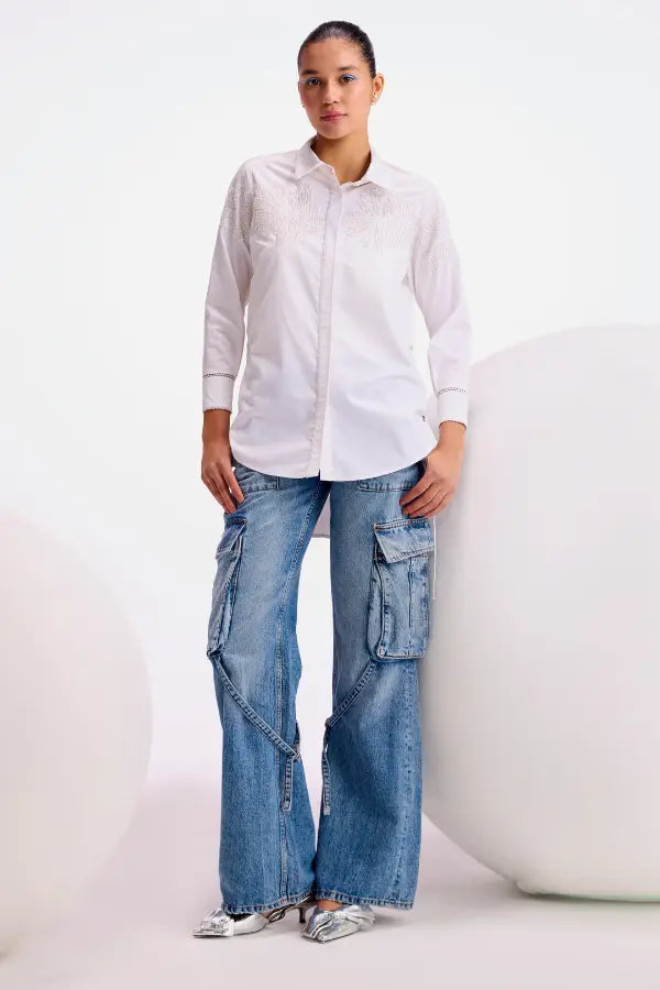 Zebrina Poplin Top Namrata Joshipura