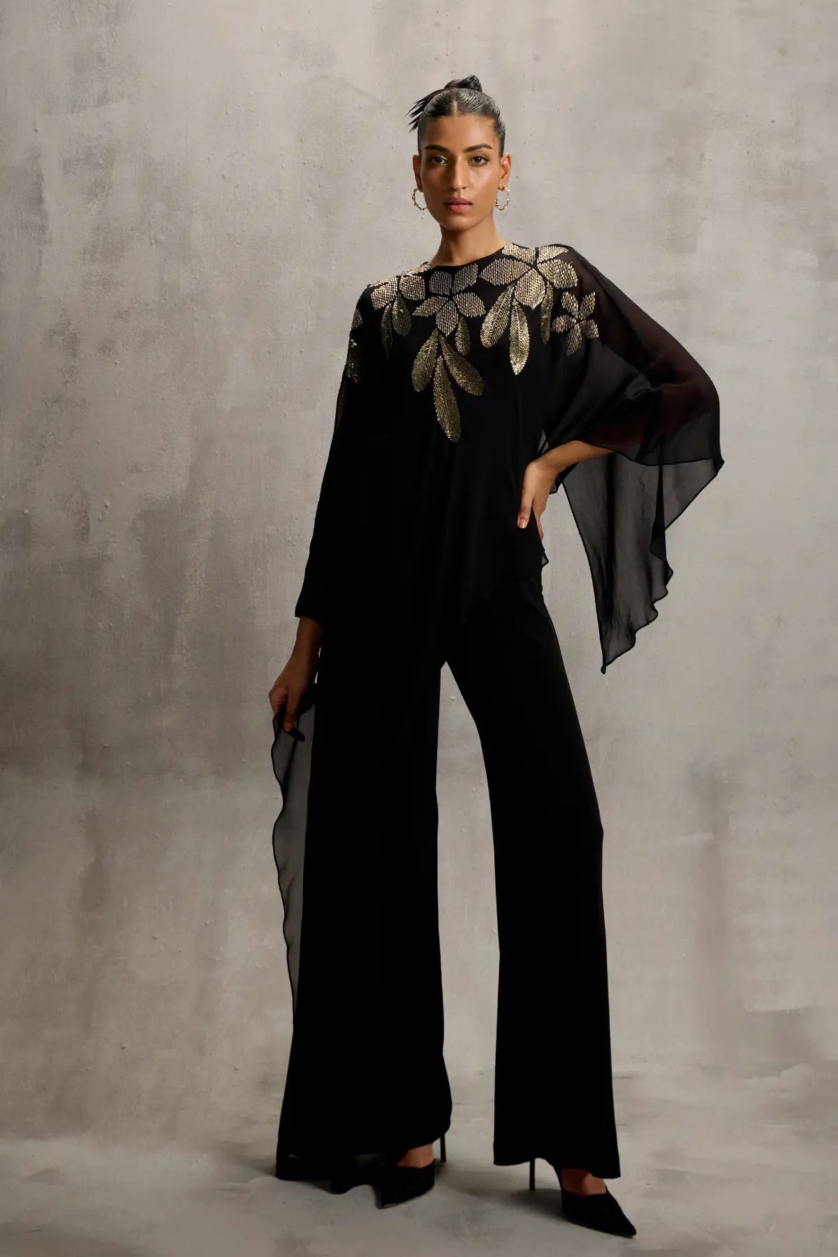 Moonflower Flowing Wrap Jumpsuit Namrata Joshipura